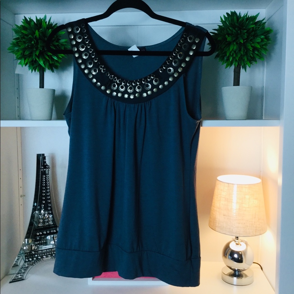 Cute Gray, Summer Sleeveless Top